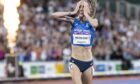Eilish McColgan surges to glory in the 10,000m at the Commonwealth Games. Photo by Roland Harrison/Action Plus/Shutterstock (13054033c)
