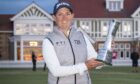 Ashleigh Buhai finally clinched the AIG Women's Open title after a fractious day at Muirfield.