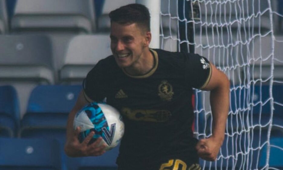 Robbie Leitch pulled Cove Rangers back into the game