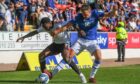 Andy Considine in action for St Johnstone against Aberdeen last month.