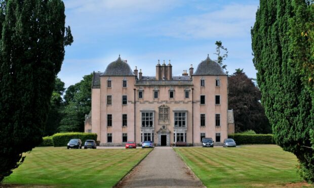 Johnston Tower forms part of the A Listed Keith Hall House Estate near the town of Inverurie.