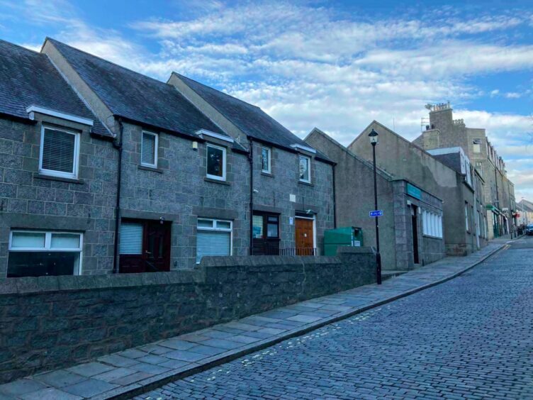 Homes near Spital.