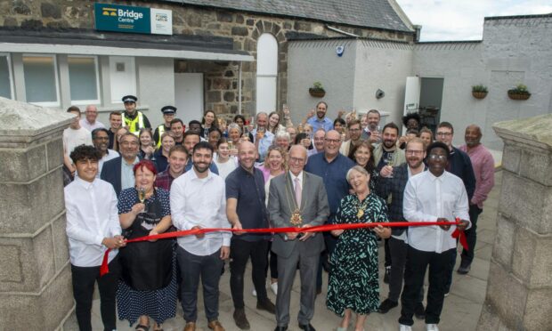 The Bridge Centre in Torry was officially opened by the Lord Provost on Sunday. Supplied by Aberdeen City Council
