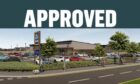 The new Macduff Aldi has been approved by the council. Supplied by Mhorvan Park