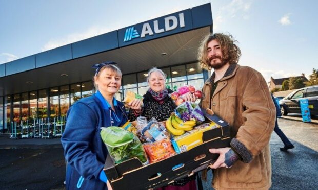 Thousands of meals have been donated by Aldi across Scotland.