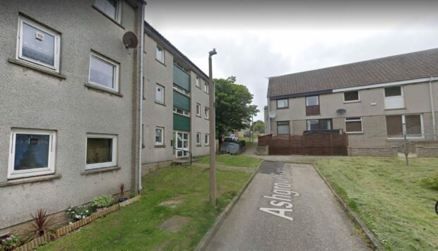 To go with story by Kathryn Wylie. Simon Watt was arrested at Ashgrove Gardens. Picture shows; Ashgrove Gardens, Aberdeen.. Aberdeen. Supplied by Google Maps Date; Unknown
