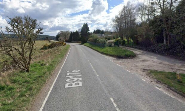 The B9176 has been closed following the incident. Supplied by Google Maps
