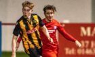 Jack MacIver in action for Huntly. Image: Brian Smith