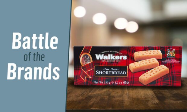 To go with story by Karla Sinclair. Battle of the Brands: Can supermarket shortbread trump one of Scotland's most beloved brands? Picture shows; Walker's Shortbread. Aberdeen. Supplied by Design Date; Unknown