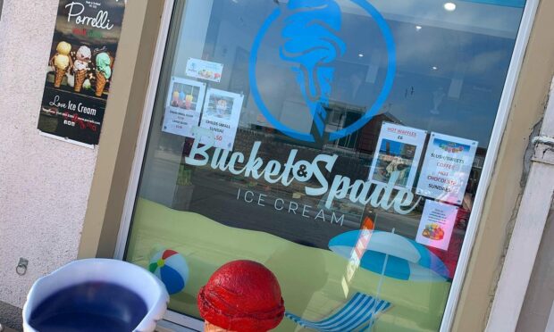 Bucket and Spade ice cream shop in Stonehaven. Photo: Bucket and Spade.