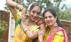 Celebrating culture: Aarna Sharma, left, with her mum Shilpi Vatsa who are performing a Bollywood dance at Aberdeen's Mela. Photo by Chris Sumner DC Thomson.