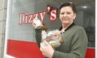 Lynne McIntyre, owner of Dizzy's Sweets on Aberdeen's George Street. Photo by Chris Sumner