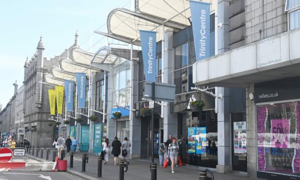 The Trinity Centre in Union Street will not be bought by Aberdeen City Council. The new city centre and beach masterplan has now been approved, with the big purchase ruled out at the last minute. Picture, taken December 2020, by Kami Thomson/DCT Media.