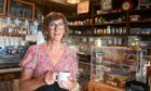 Coffee, cake and wholesome company is what you'll find at the Old Post Office Tearoom in Garioch near Inverurie. Pictured is owner, Christine Maude.