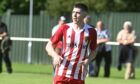 Mark Gallagher has enjoyed his time with Formartine United