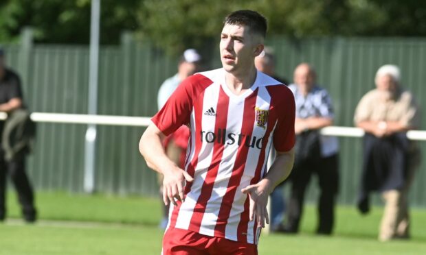 Mark Gallagher has enjoyed his time with Formartine United