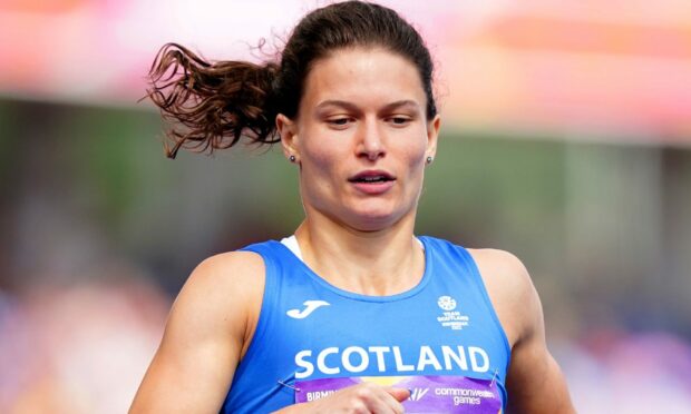 Scotland's Zoey Clark in action during the heats of the women's 400m. Photo by Mike Egerton/PA Wire RESTRICTIONS: Use subject to restrictions. Editorial use only, no commercial use without prior consent from rights holder.