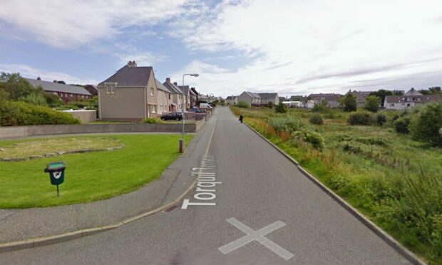 The incident happened at Torquil Terrace in Stornoway. Supplied by Google Maps.