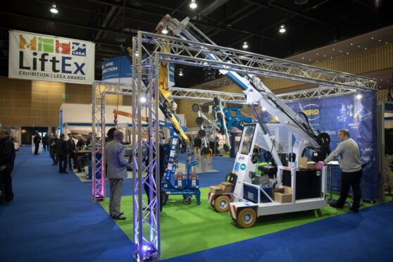 Exhibitors showcase the latest innovations and technologies at LiftEx