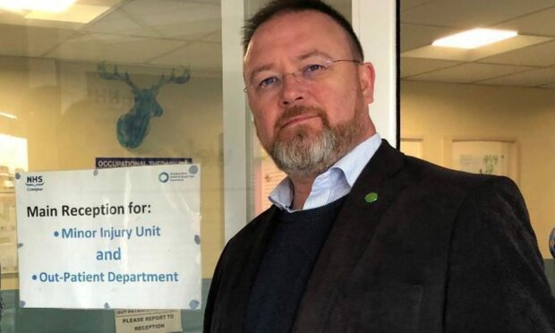 Banff and Buchan MP David Duguid has concerns about the future of health services in Peterhead.