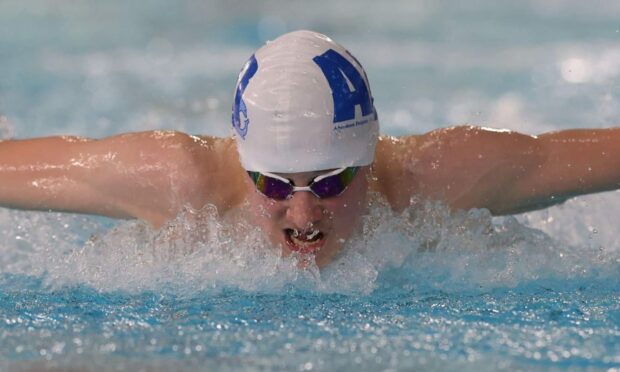 Stonehaven's Dean Fearn won four gold medals at the Speedo British Summer Championships.