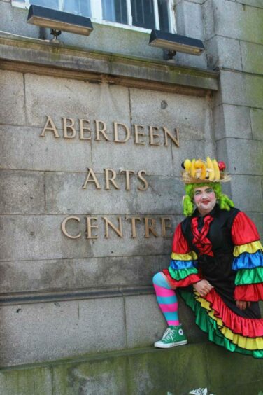 Alan when he was a trustee at Aberdeen Arts Centre.
