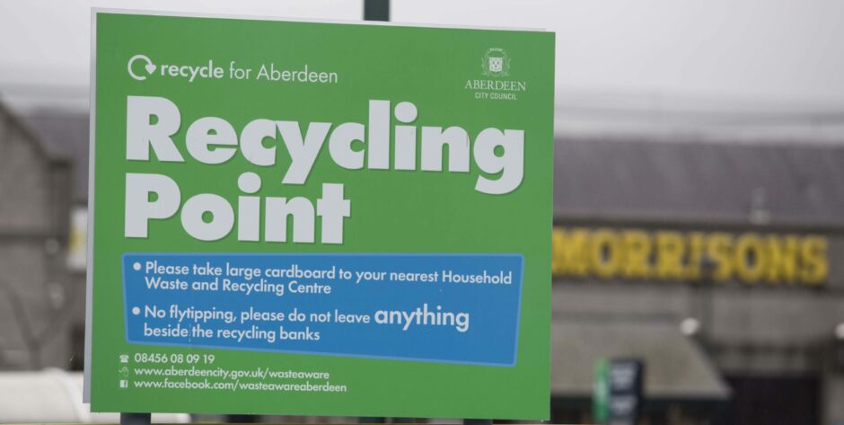 Aberdeen recycling point