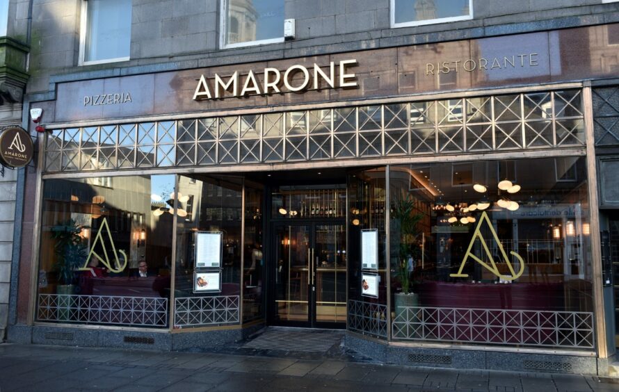 Restaurant review of Amarone Aberdeen