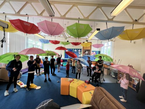 Ellon Primary School has been sponsored to take part in the Umbrella project.