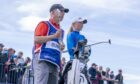 Scotland's Louise Duncan and caddie Dean Robertson have made a strong team two years in a row.