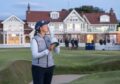 Ashleigh Buhai with the AIG Women's Open trophy.