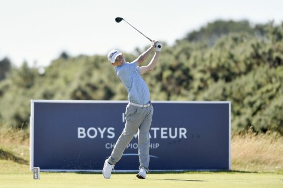 Connor Graham lost in the first round at Carnoustie.