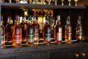 Bottles of The GlenDronach whisky.