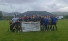 Skye Ladies were one of the hosts of Cornwall Shinty Club recently and the players are pictured here after the match.