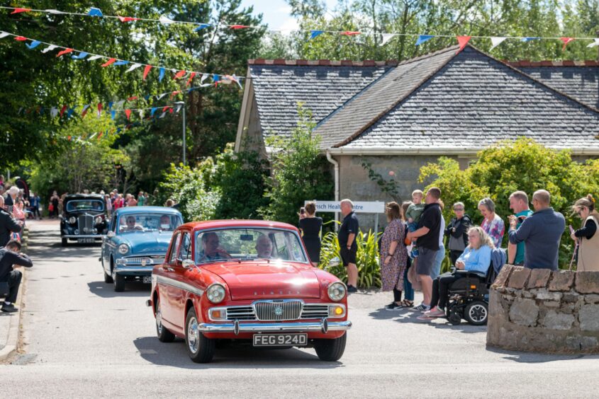 A vintage vehicle parade was also held to celebrate 100 Years of Motoring