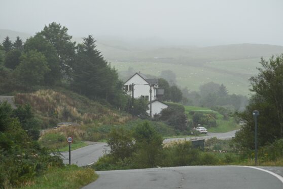 Mist overhanging Skye community rocked by tragedy