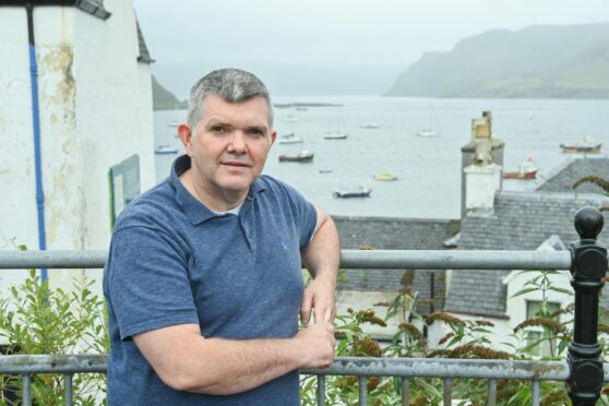 Former councillor John Gordon, who runs An Talla Mor in Portree, has warned without proper mental health support, generations in Skye will suffer. Picture: Jason Hedges/DCT Media