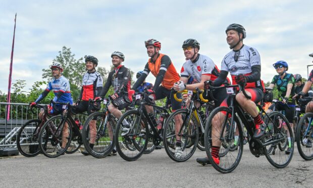 Ride the North is back, starting and finishing this year in Elgin. It's a one day event this year and riders can pick between 57 or 100 miles. 
All pictures by Jason Hedges/DC Thomson