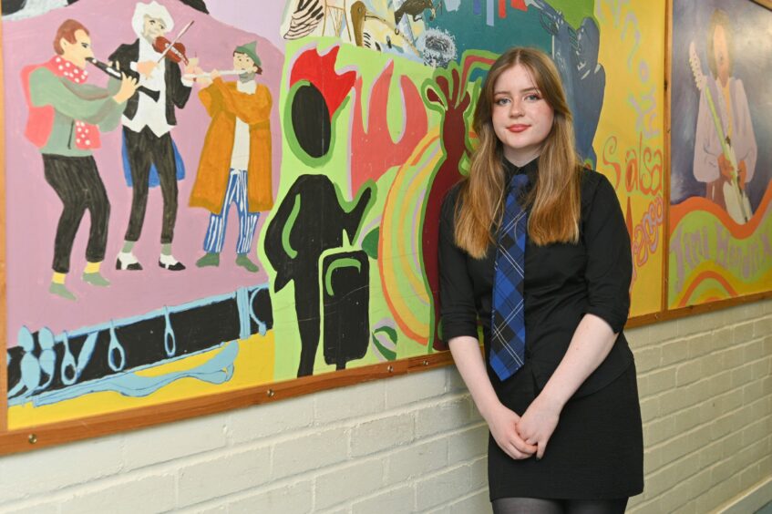 Nairn's Lucy Armstrong brought home straight A's across a wide range of National 5 subjects.