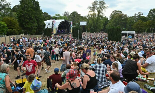 It is estimated that Belladrum festival attracted over 25,000 over the three days. Picture by Jason Hedges.