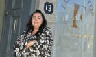 Carly Stewart, founder of Carly Skin Specialist, pictured outside Face Factor aesthetic clinic in Millburn Street, Aberdeen.