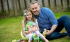 Dad Brett Townsley has been helping his daughter understand mental health by filming her toys on adventures. Picture by Kath Flannery.