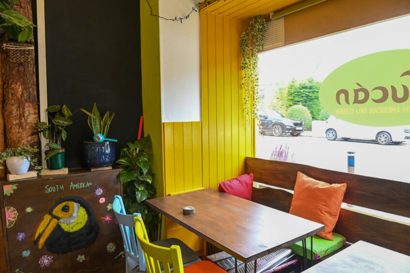 The south-american inspired interior of Tucan Aberdeen