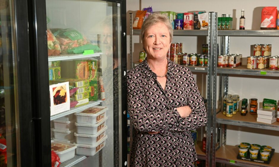 Fiona Rae, chief executive of Cfine, said the row over foodbank funding was for Instant Neighbour and Aberdeen City Council to comment upon. Picture by Kami Thomson/DCT Media.