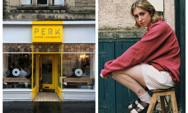 Katie Gregson-MacLeod had record label executives queuing to meet her at the Perk doughnut shop in Inverness. Photo: Meg Henderson/Supplied