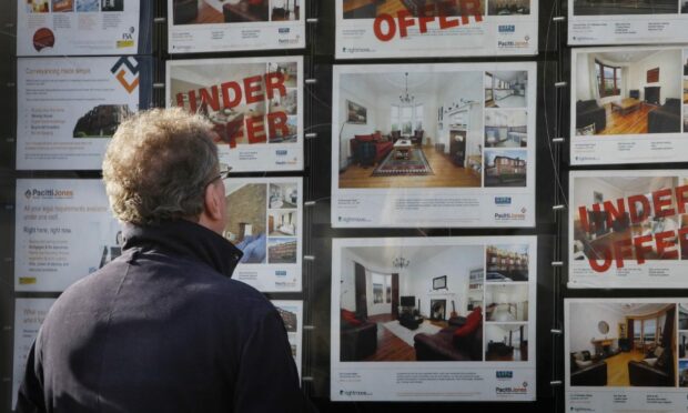Many parts of Scotland are enjoying strong year-on-year growth in house prices - but not Aberdeen.