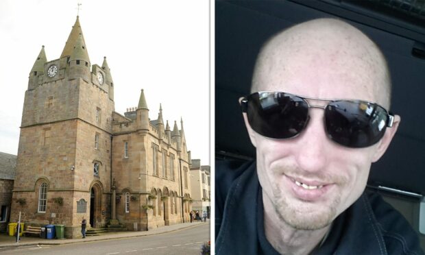 Paul Spears appeared at Inverness Sheriff Court