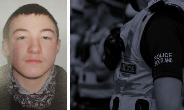 Jayden Wallace was last seen on a train heading towards Glasgow. Supplied by Police Scotland.