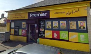 The alleged attempted robbery occurred at this Lochalsh Road store