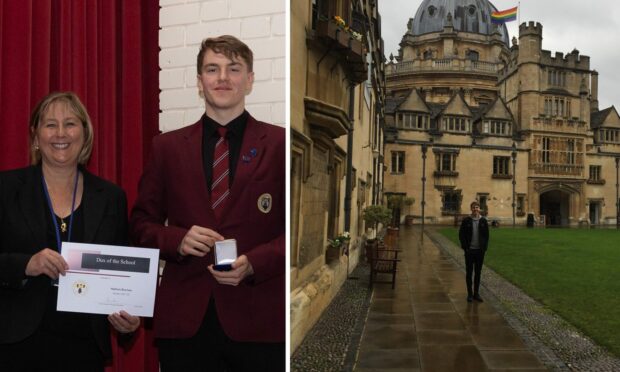 Peterhead teen Nathan Buchan overcame the 'stigma' of an under-performing school to win a place at Oxford University.